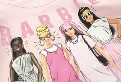 Name It parfait pink glitter Barbie top